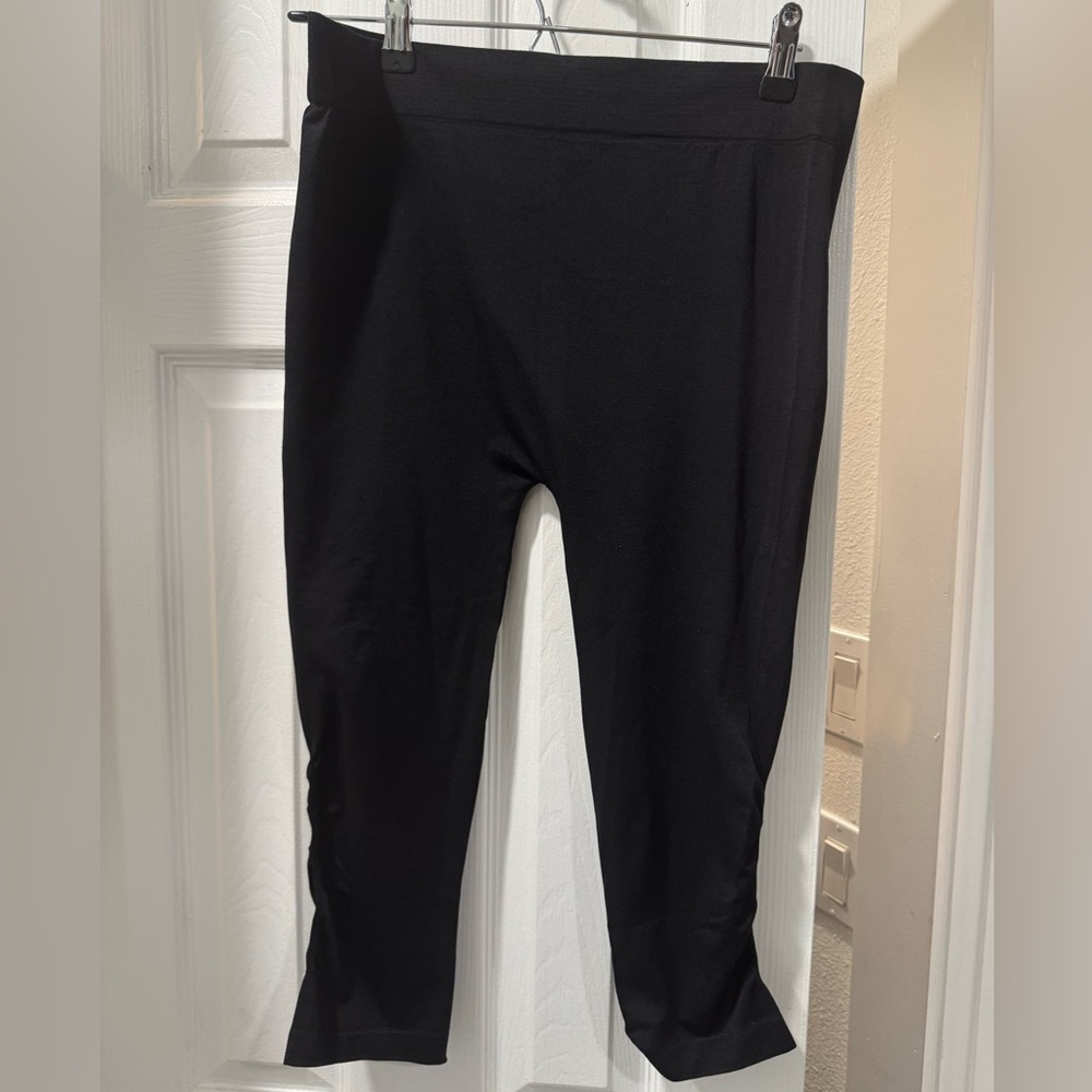 4/$15 Maternity Black Leggings One Size